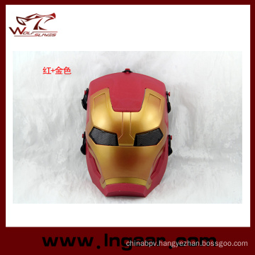 Iron Man Mask Holiday Decoration Super Hero Mask Halloween Mask